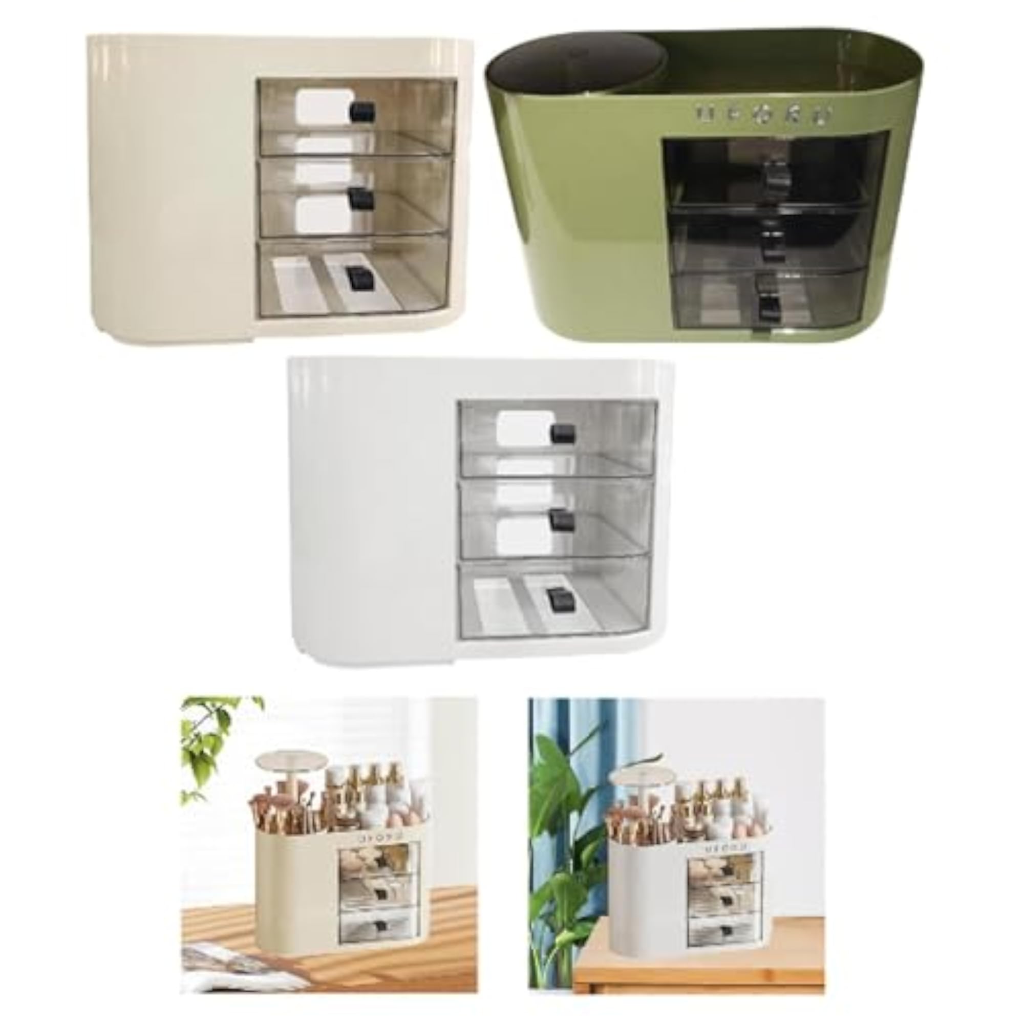 Elegant Makeup Organizer, Cosmetic Display Case